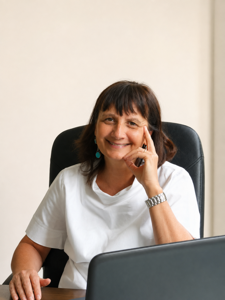 Avv. Elisabetta Rovatti nel suo studio